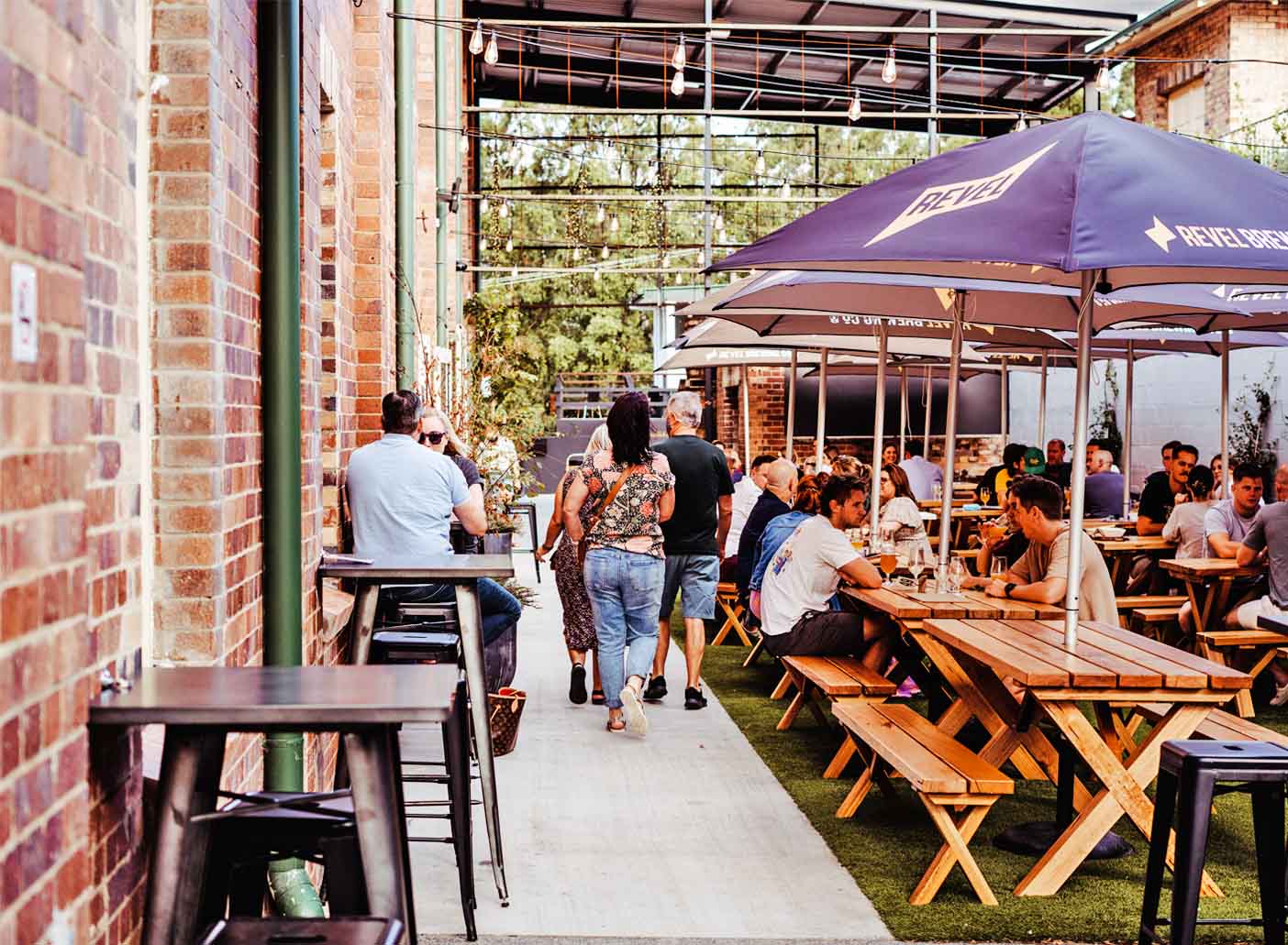 Revel Brewing Co. Rivermakers <br/>Bars With Beer Gardens